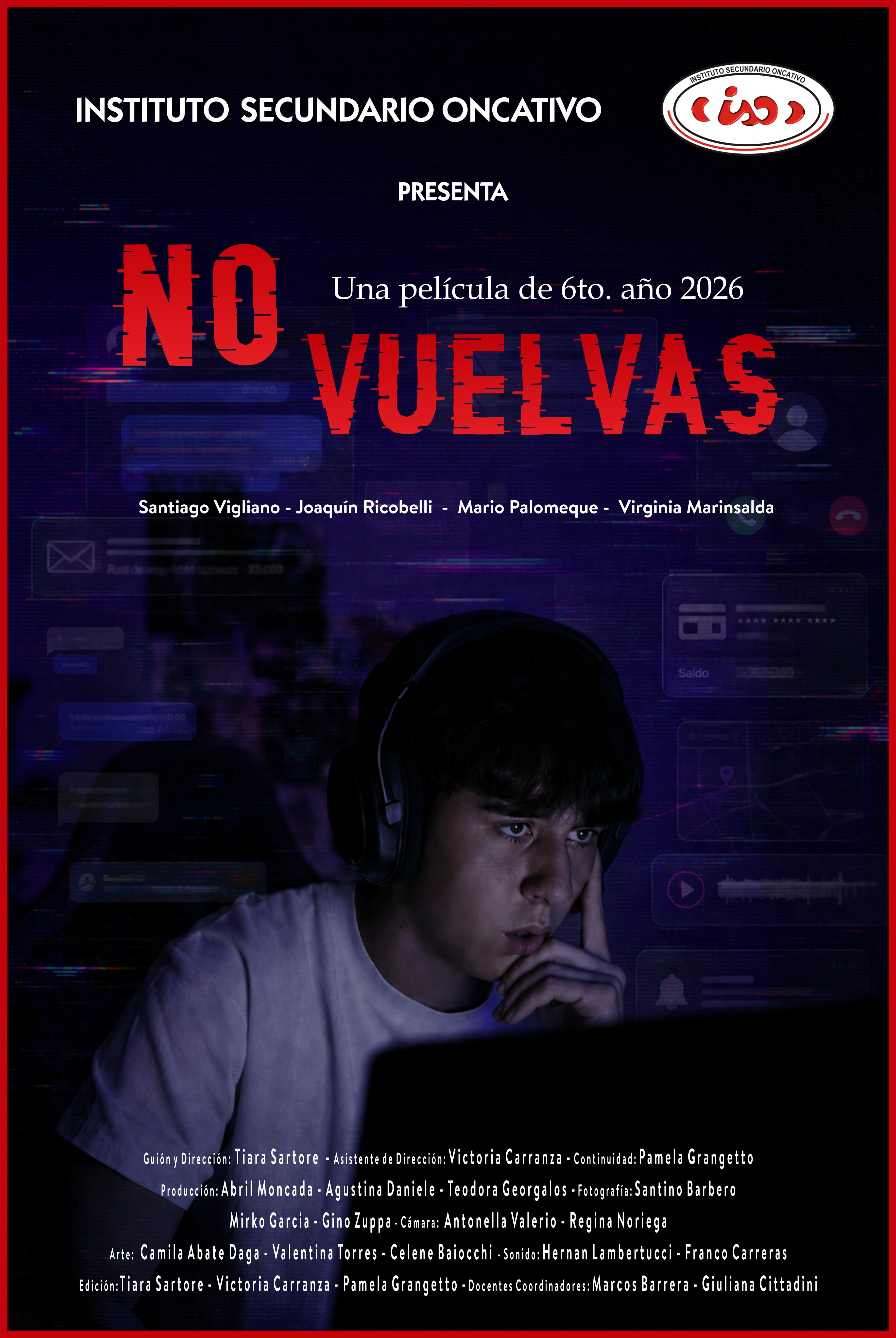 No Vuelvas - Instituto Secundario Oncativo